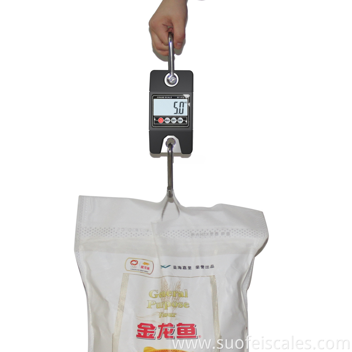 SF-912 High Quality 300kg electronic weight scale hanging crane scale